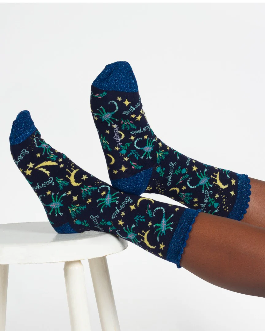 Horoscope Bamboo Socks - Scorpio - Flockneti