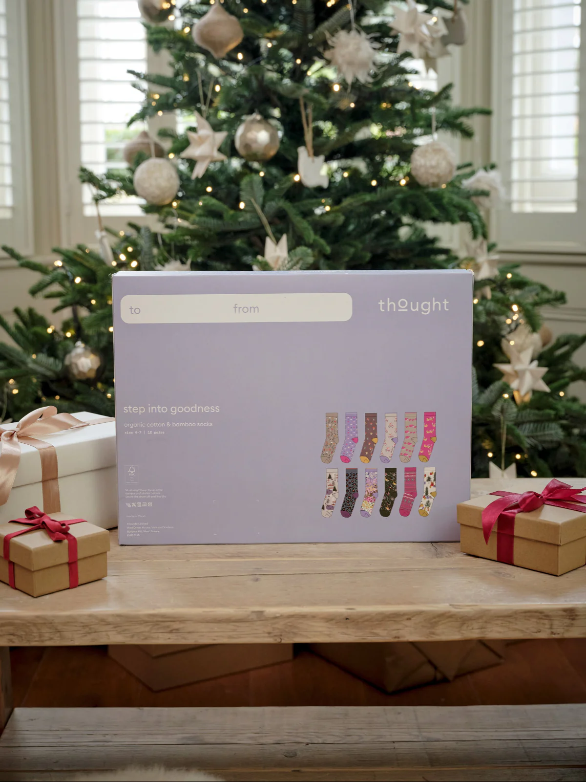 Womens 12 Days of Christmas Advent Calendar - Multi - Flockneti