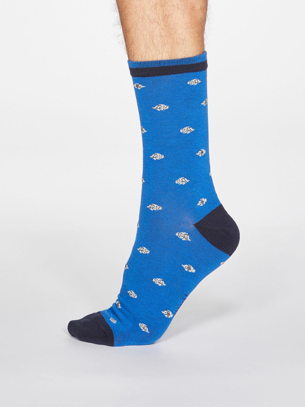 Carlos Sea Creatures Socks - Bright Blue - Flockneti