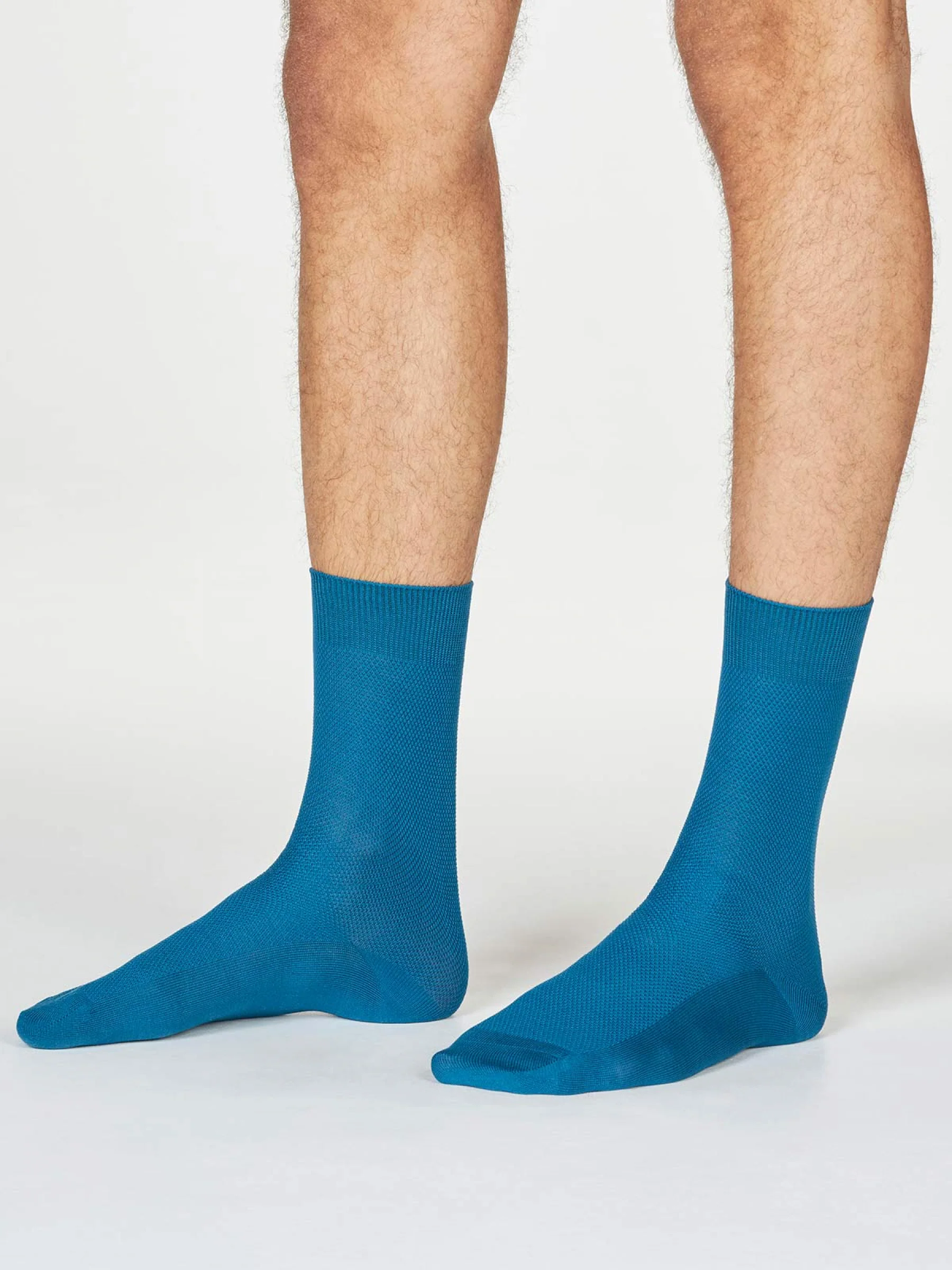 Rodney Dress Socks - Ink Blue - Flockneti