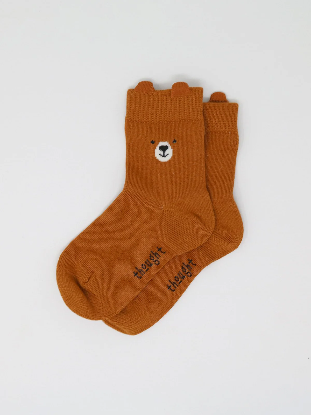 Tanner Baby Bamboo Animal Socks In A Bag - Harvest Orange - Flockneti