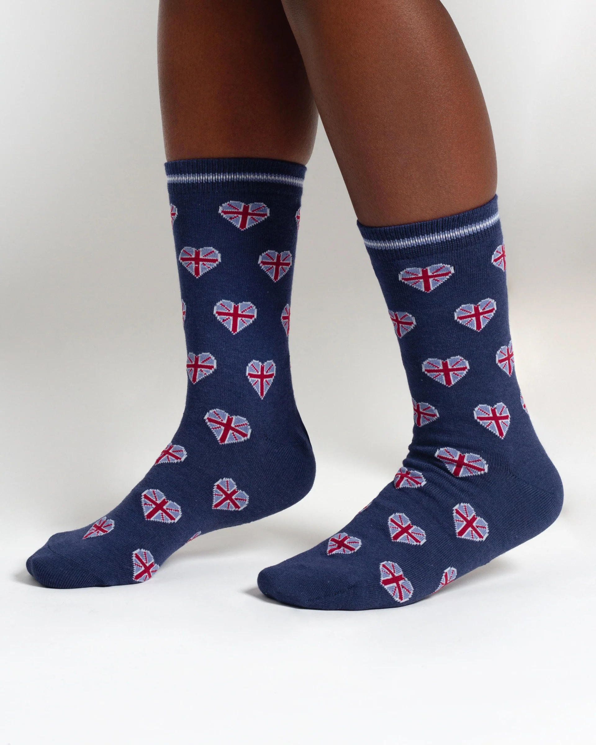 Team GB Bamboo Socks in a Bag - Blue Multi - Flockneti