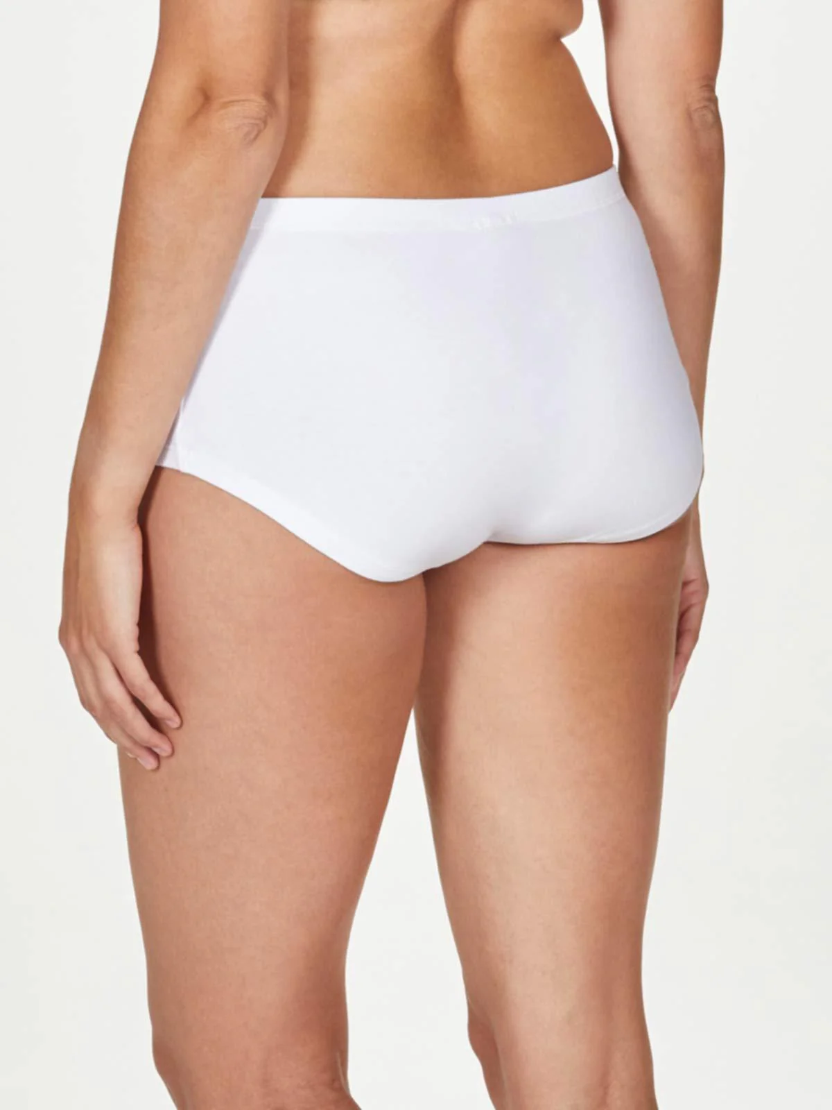 Organic Cotton High Waisted Jersey Brief - Flockneti