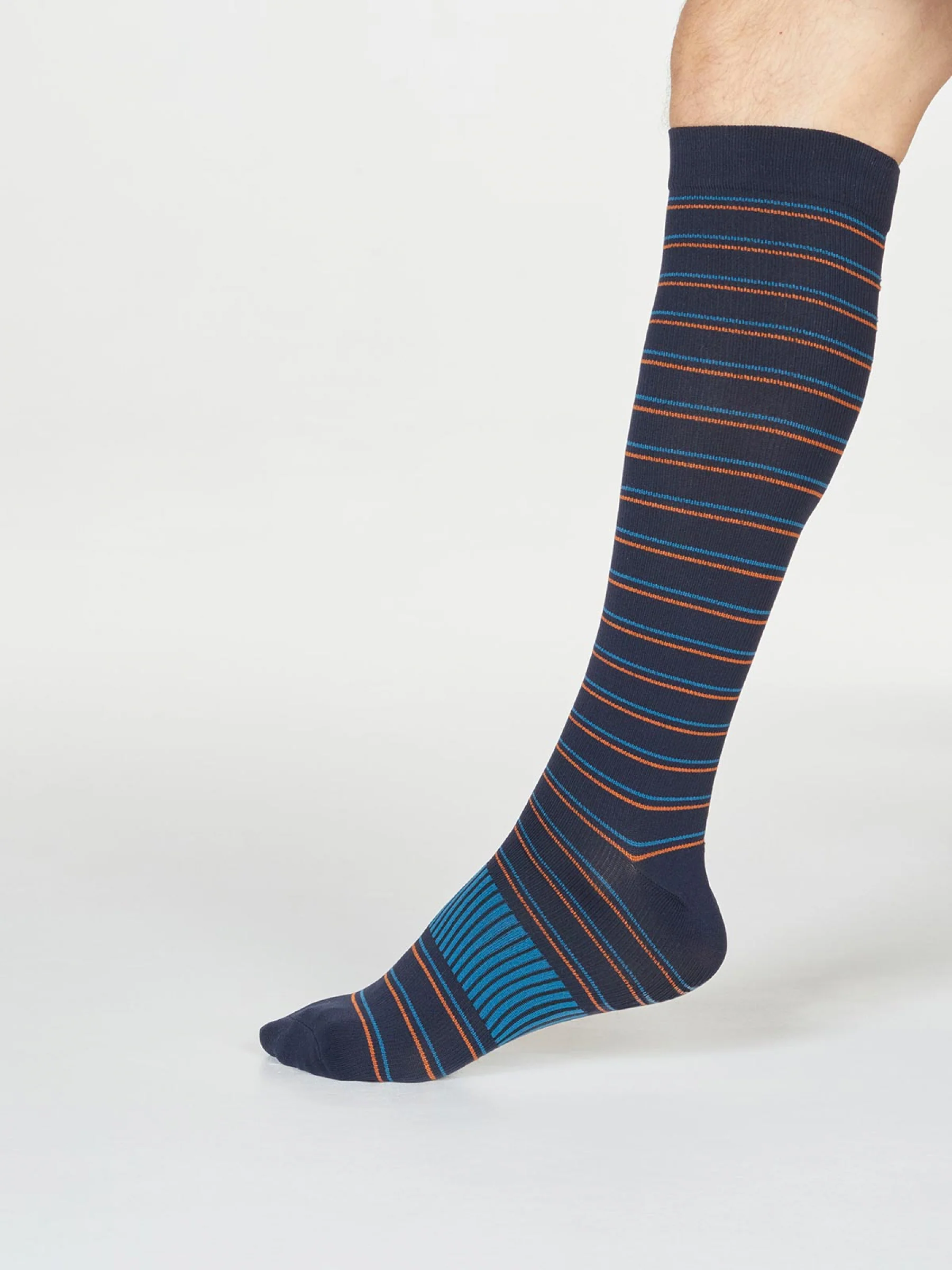 PERRY STRIPE FLIGHT SOCKS - NAVY - Flockneti