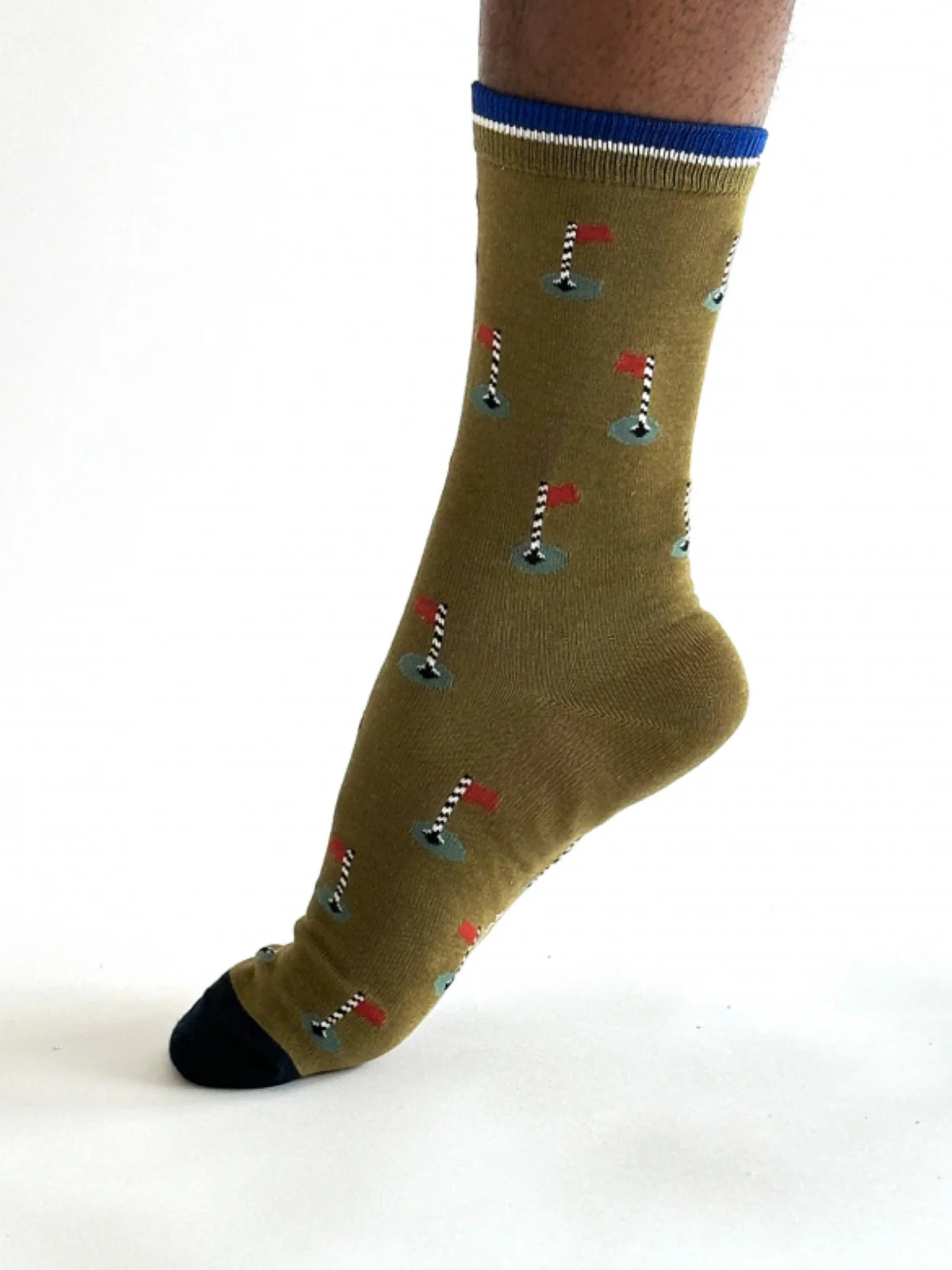 Keane Golf Bamboo Socks - Green - Flockneti