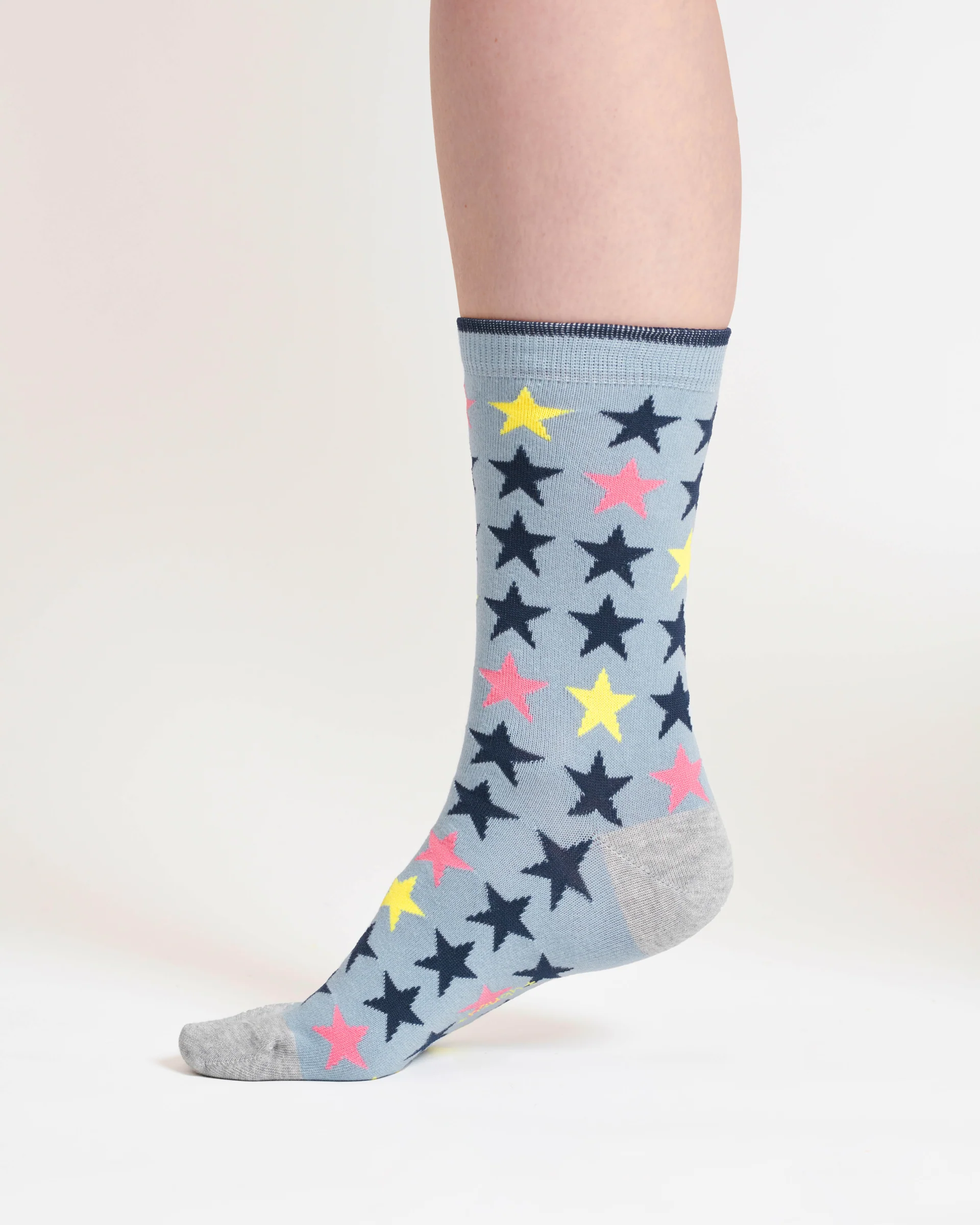 Youre The Best Bamboo 3 Pack of Socks - Grey/Blue - Flockneti