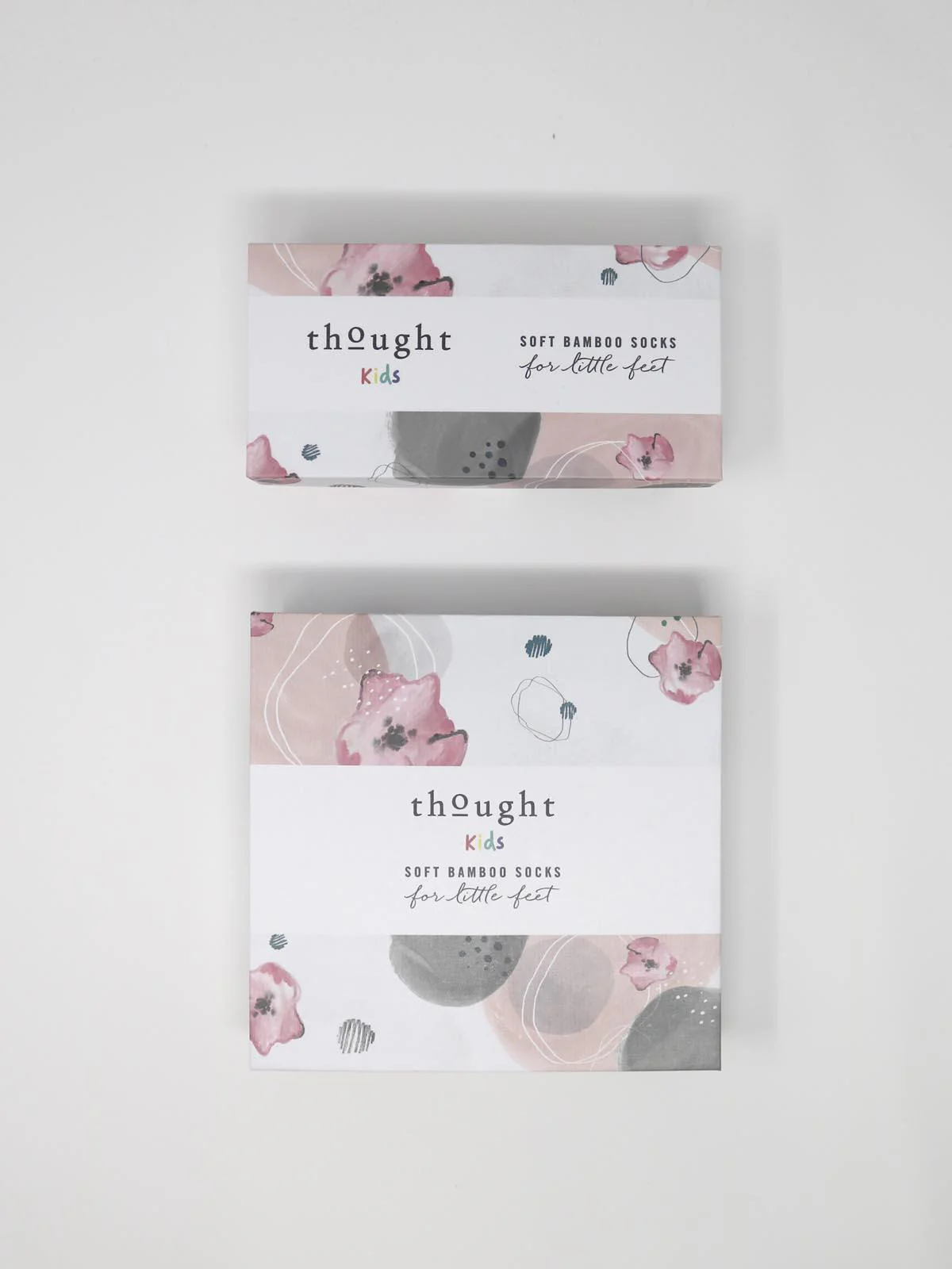 Rose Bamboo Baby Spot & Stripe Socks Gift - Flockneti