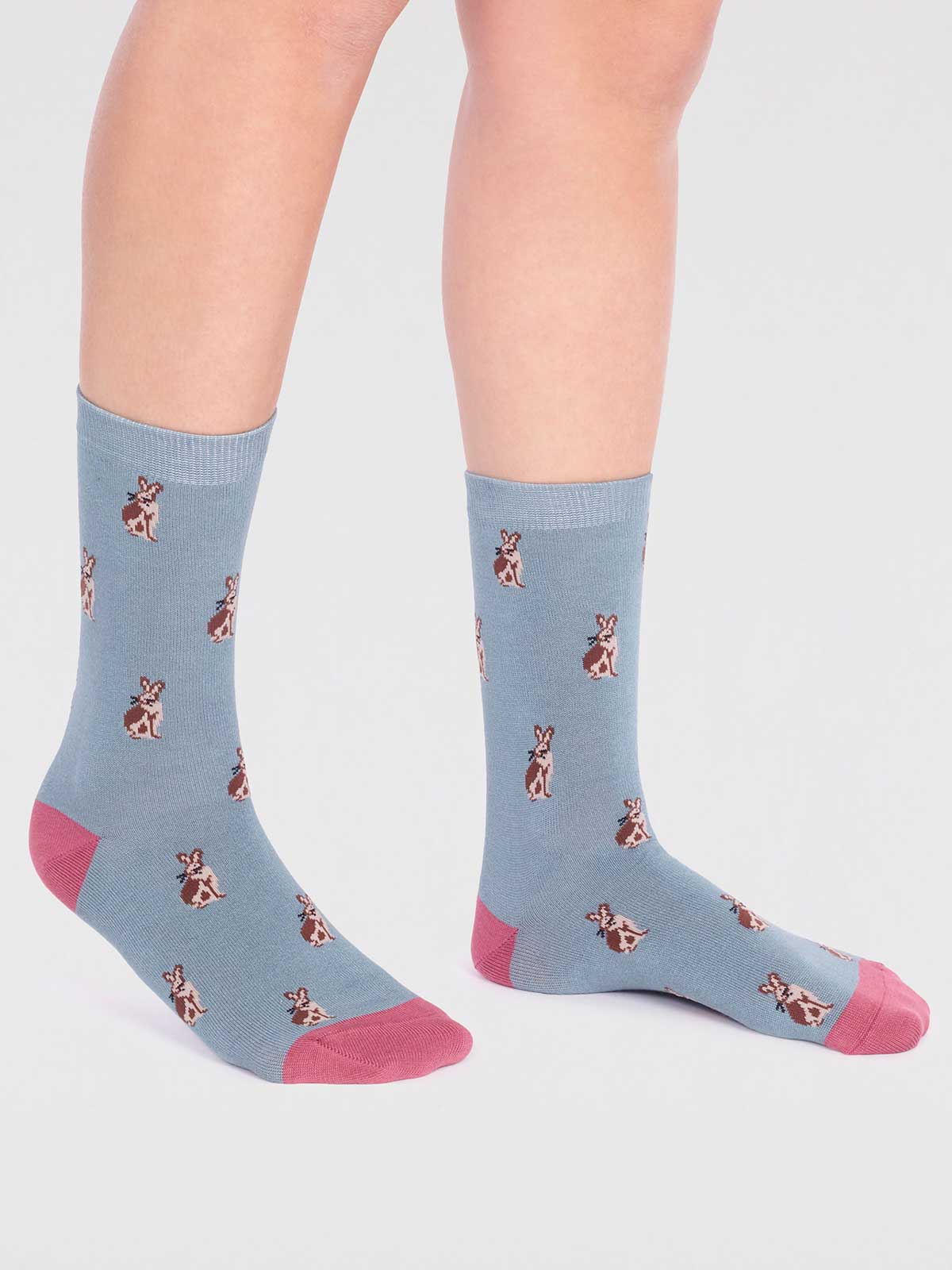 Kiara Bamboo Bunny Pack Of Socks - Multi - Flockneti