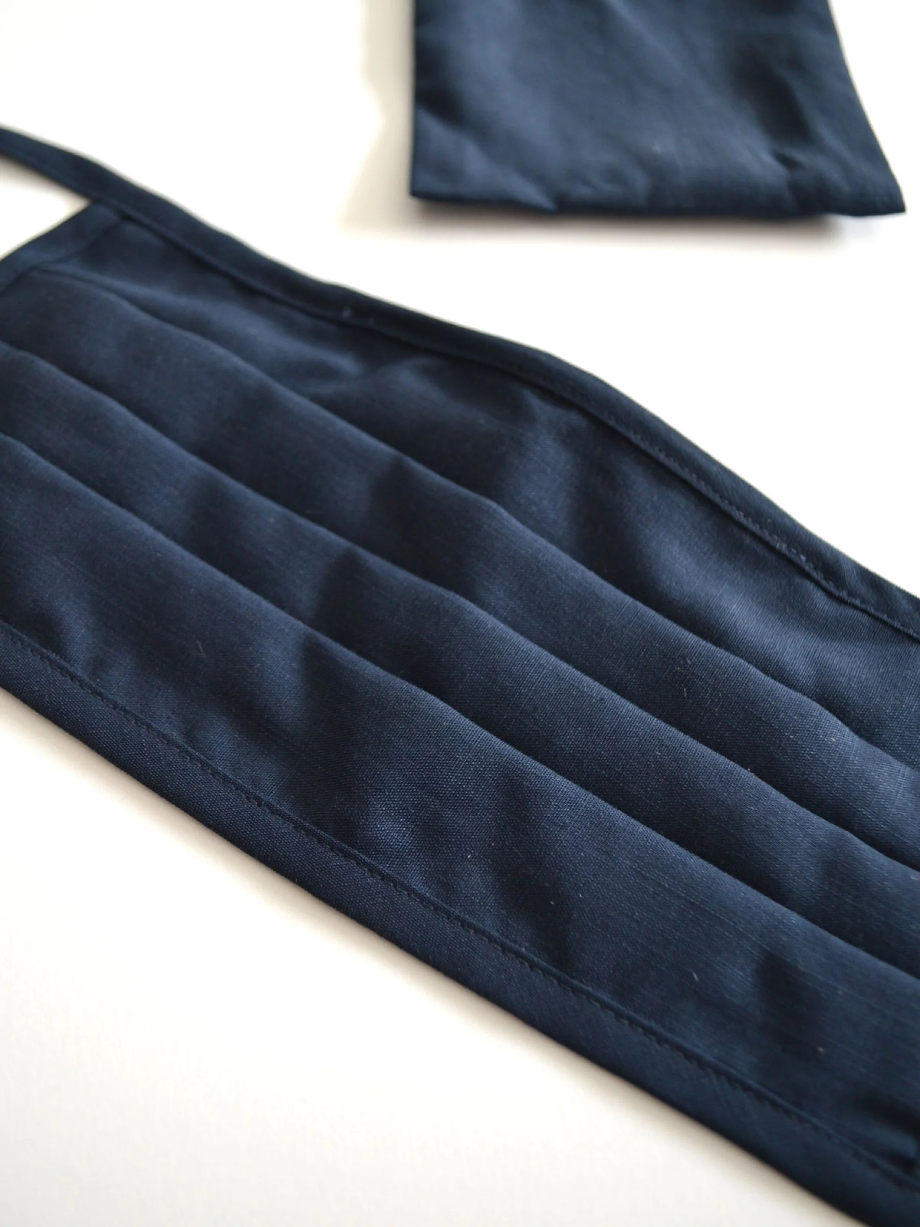 Organic Cotton Non-Medical Face Mask - Navy - Flockneti