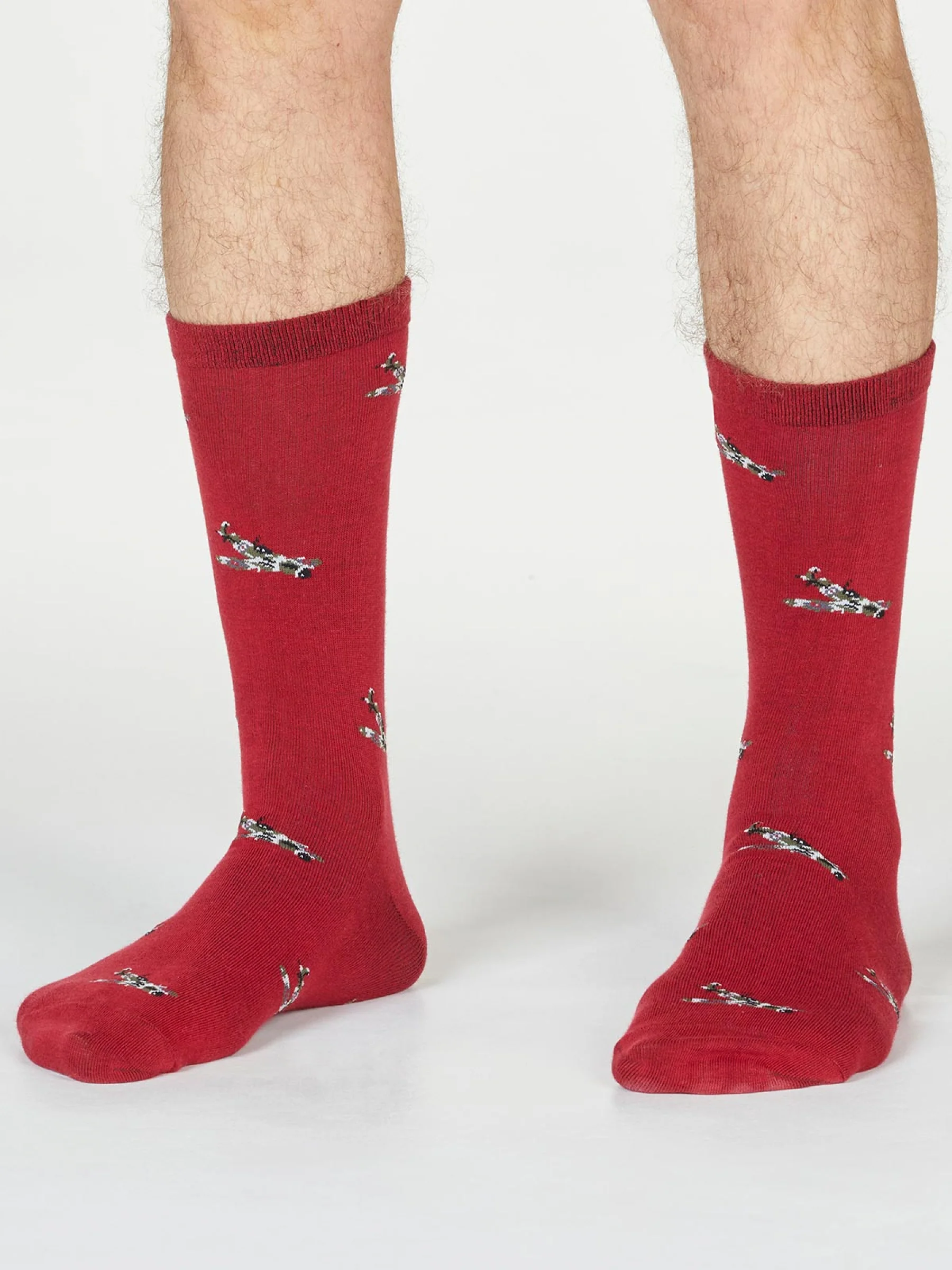Judron Spitfire Socks - Pillarbox Red - Flockneti