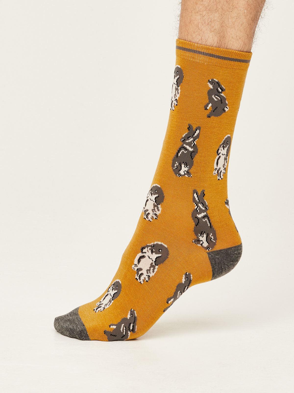 Ennette Bamboo Organic Cotton Rabbit Socks - Flockneti