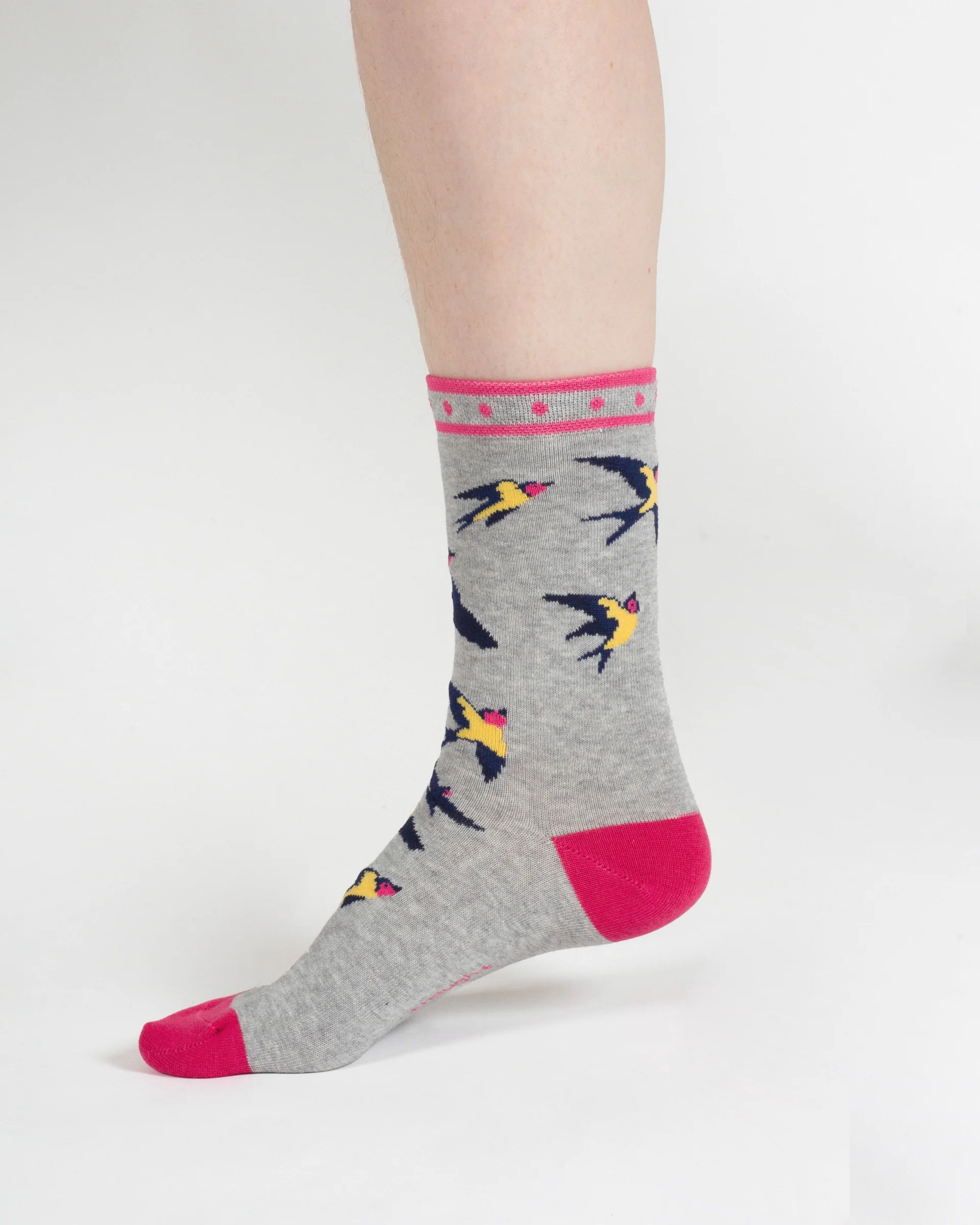 Sent With Love Bamboo Gift Box of 4 Socks - Multi - Flockneti