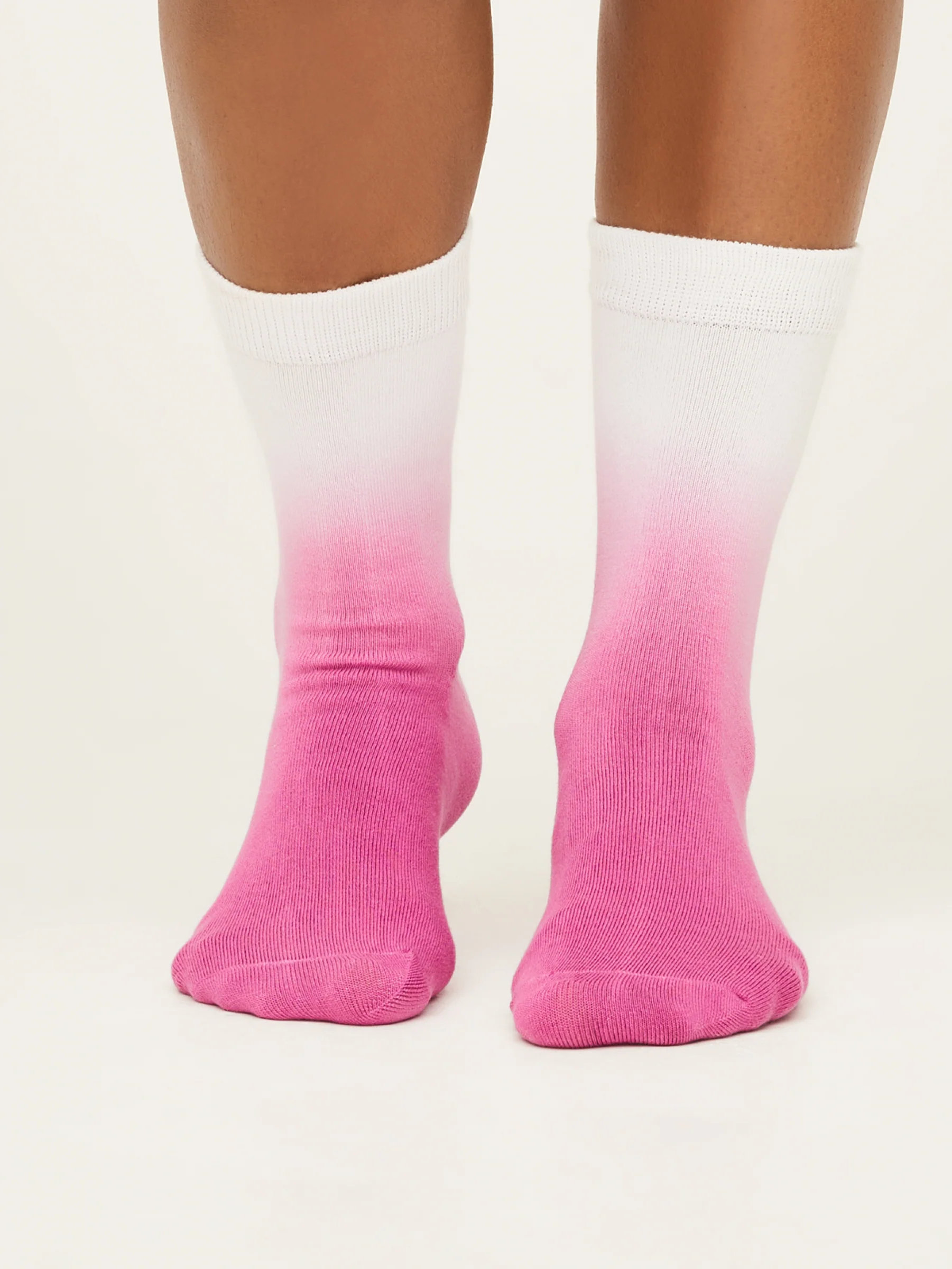 Dip Dye Socks - Magenta Pink - Flockneti