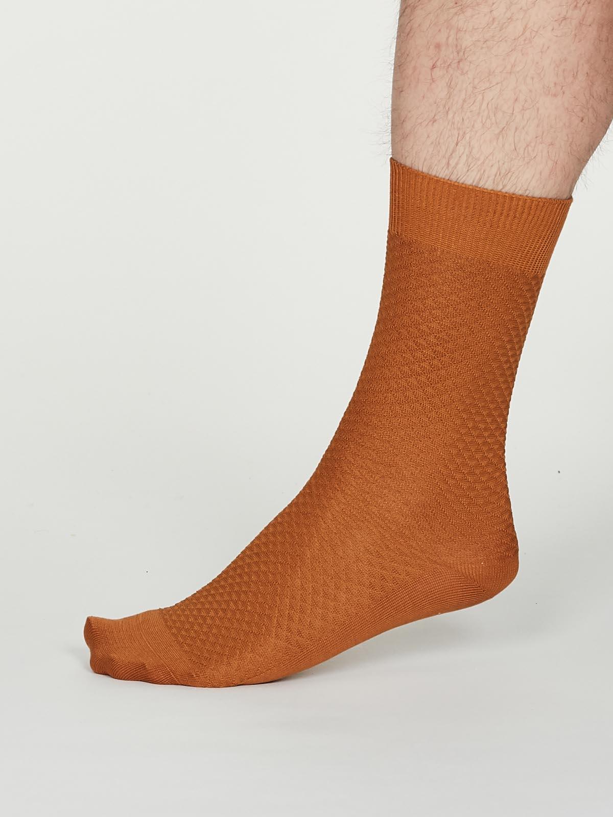 GEOFFREY SOCKS - AMBER - Flockneti