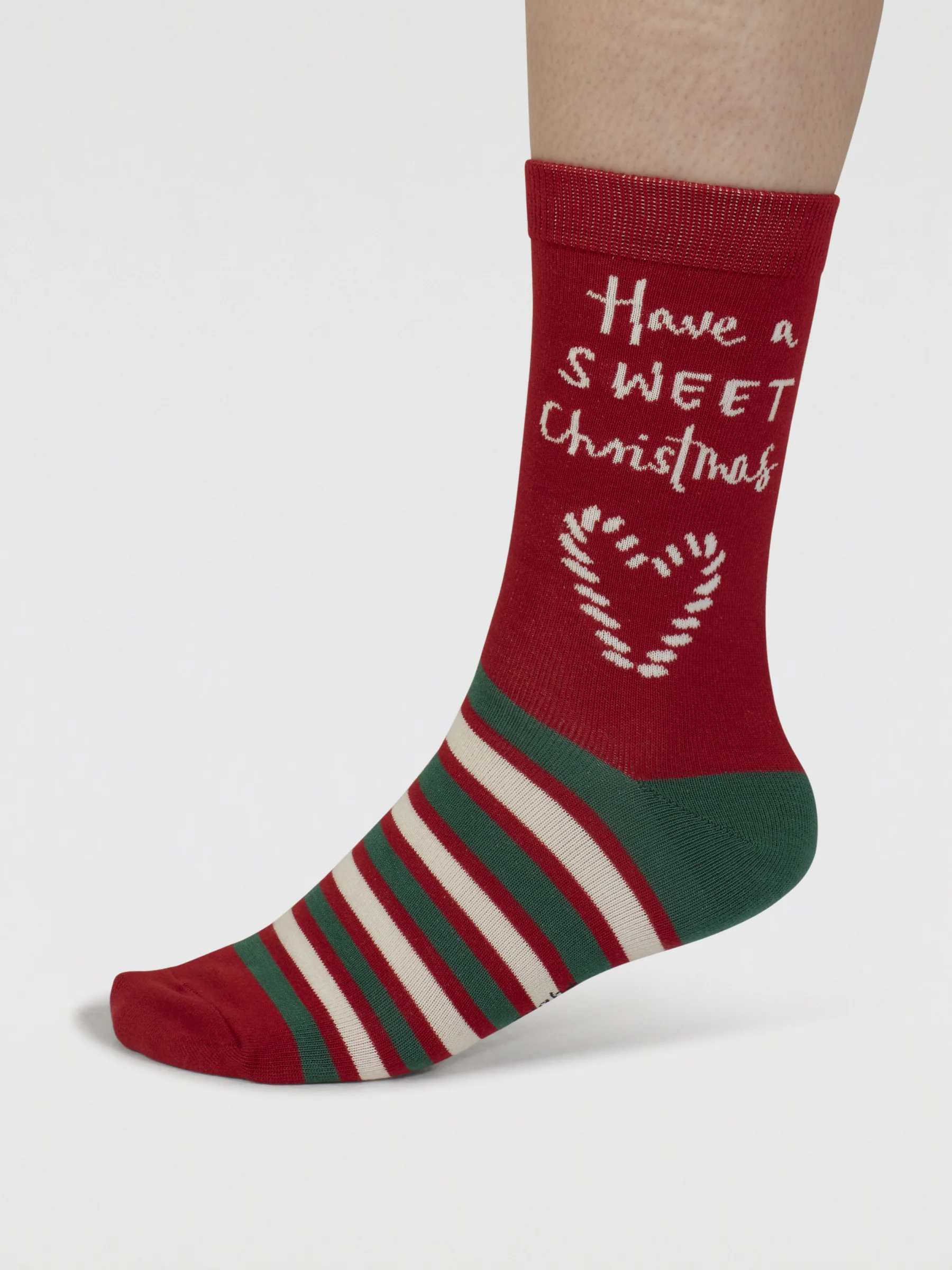 Sweet Christmas Bamboo Socks In A Bag - Multi - Flockneti