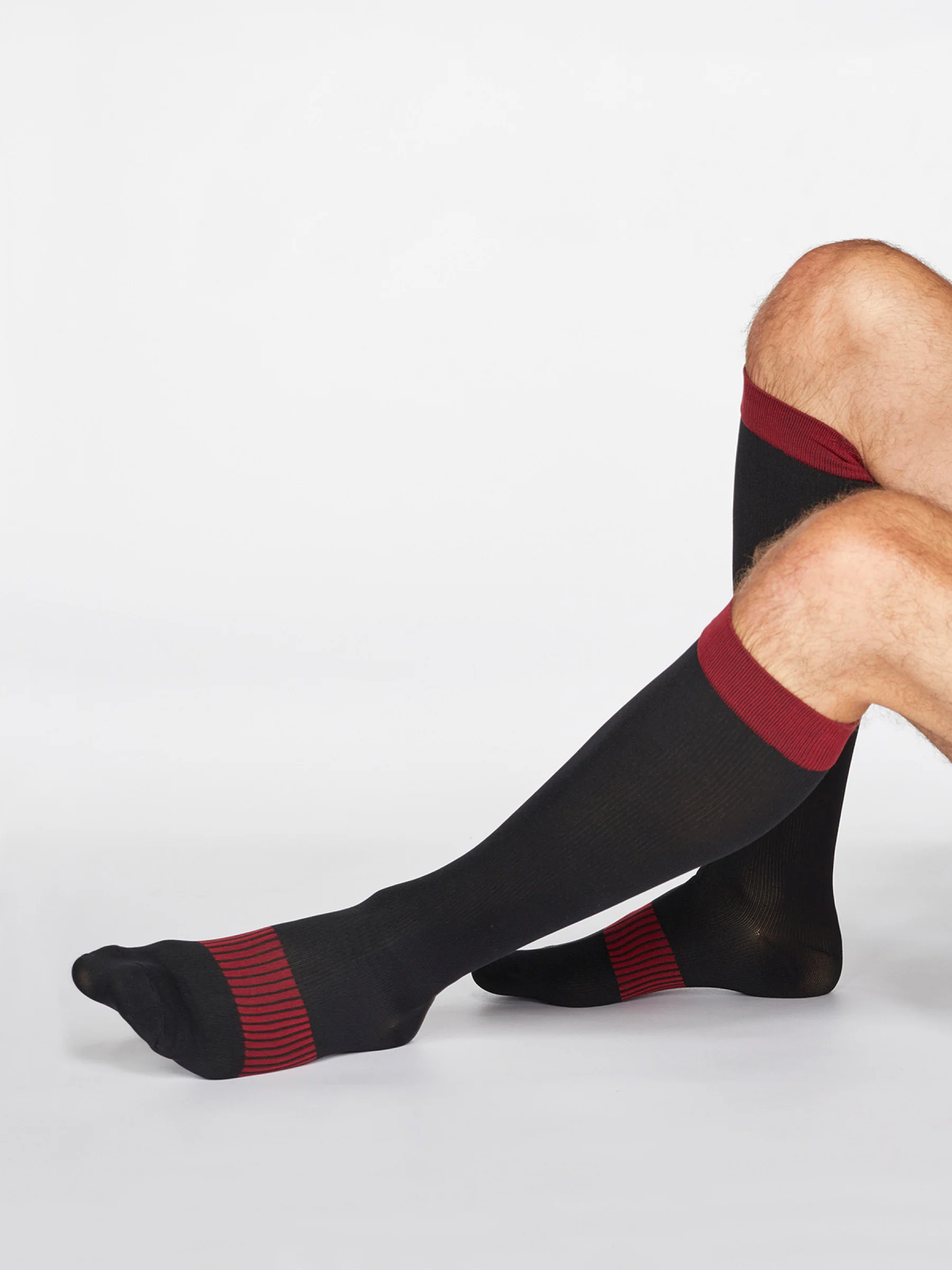Declan Flight Socks - Black - Flockneti