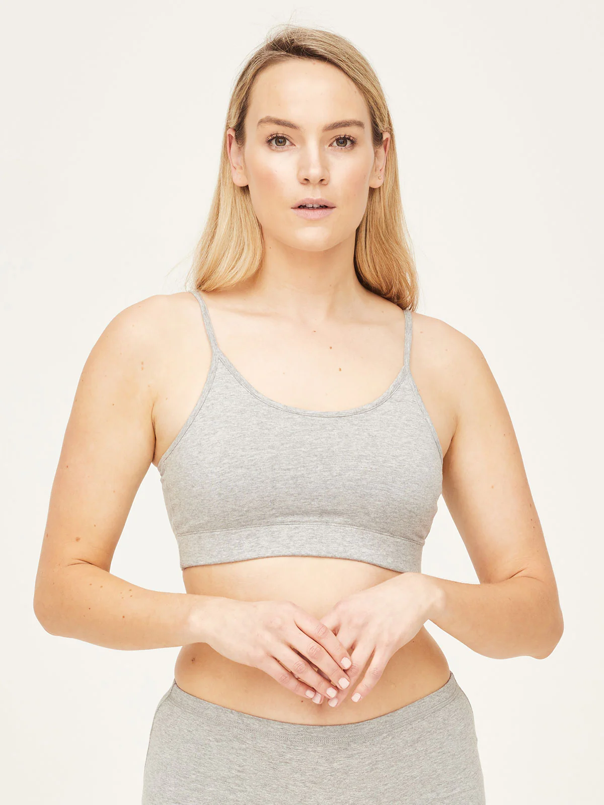 Organic Cotton Jersey Bralette - Flockneti