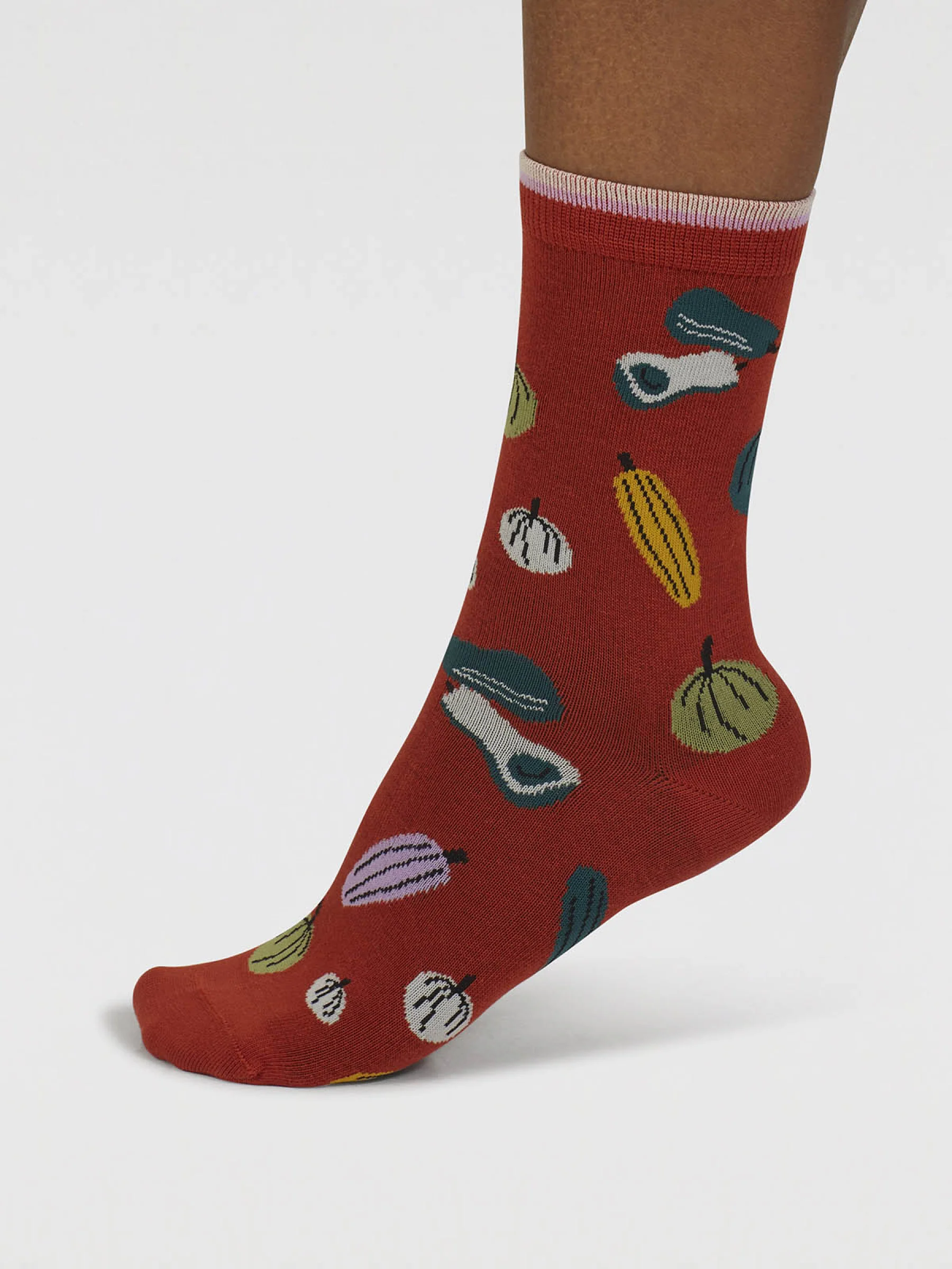 Ginney Patterned Bamboo 7 Pack Sock Gift Box - Multi - Flockneti