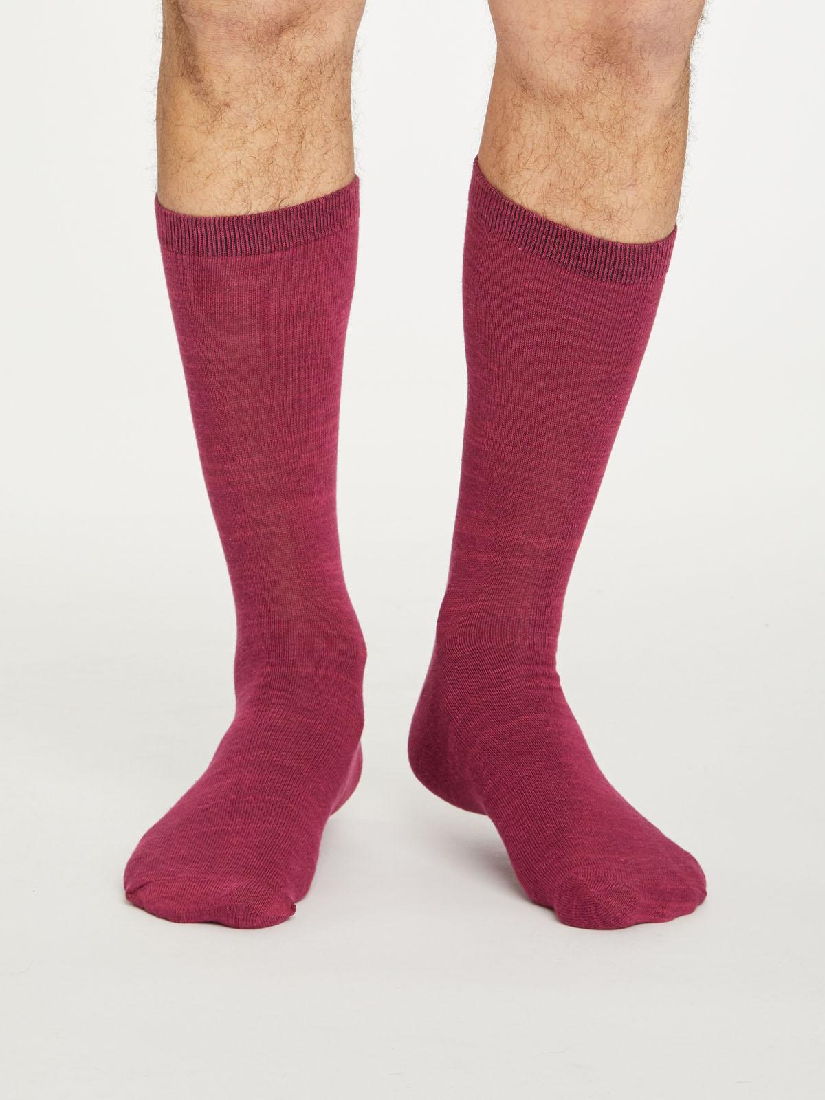 Lisket Socks - Bilberry - Flockneti
