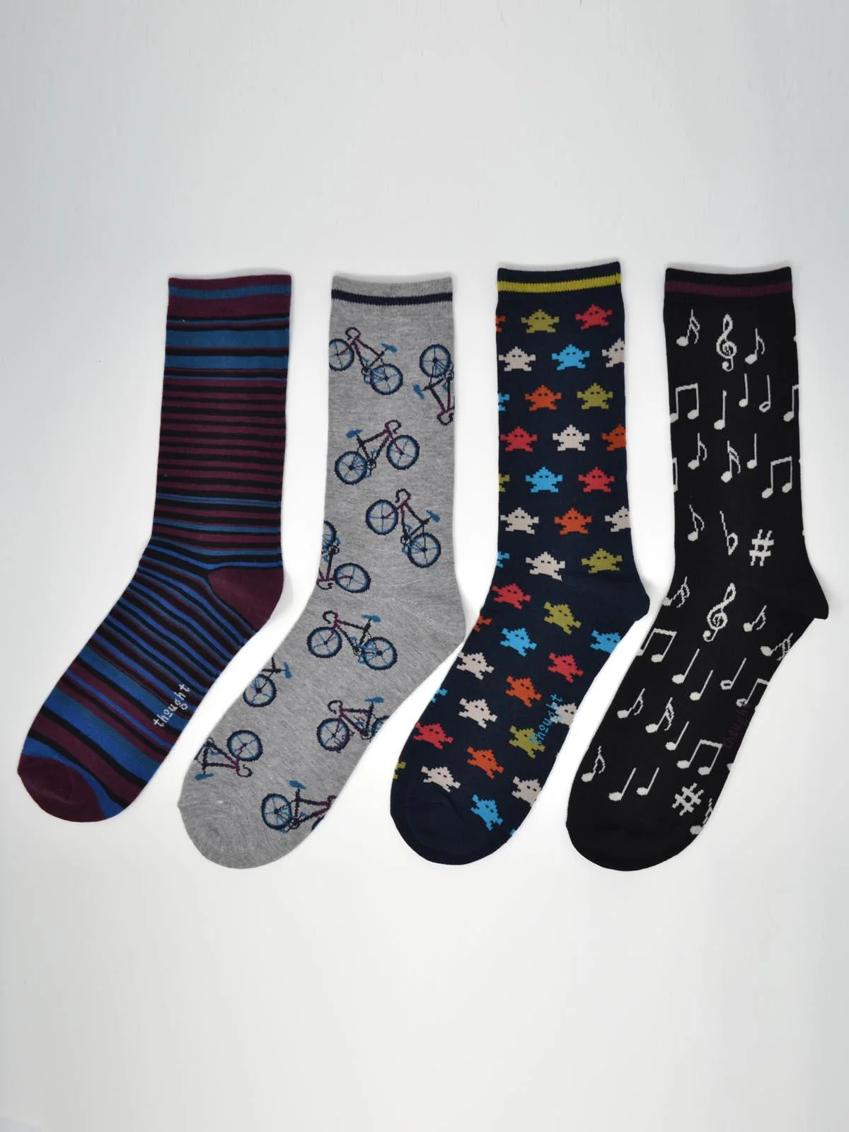 Laurence Sock Gift Box - Multi - Flockneti