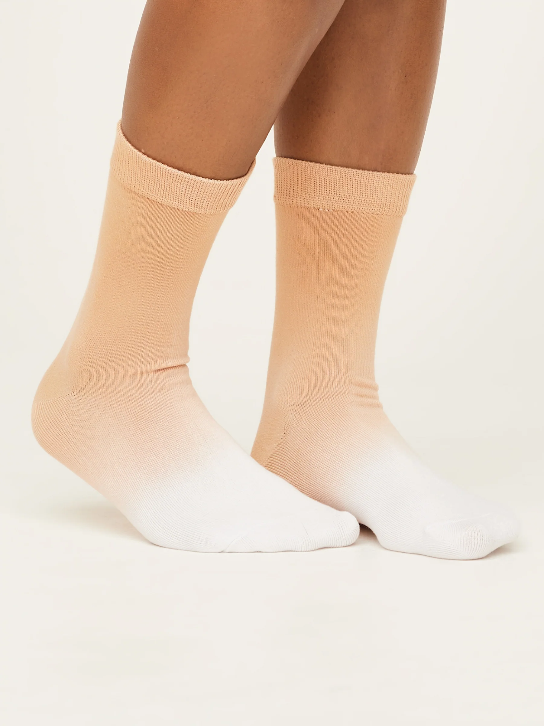 Dip Dye Socks - Mango Yellow - Flockneti