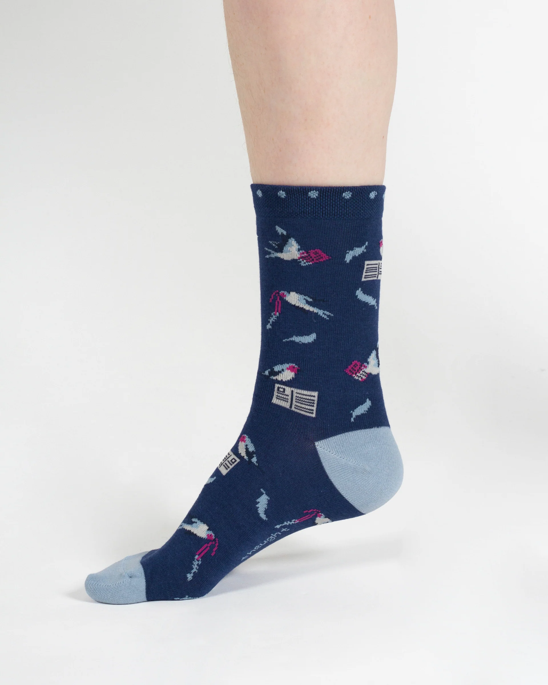 Sent With Love Bamboo Gift Box of 4 Socks - Multi - Flockneti