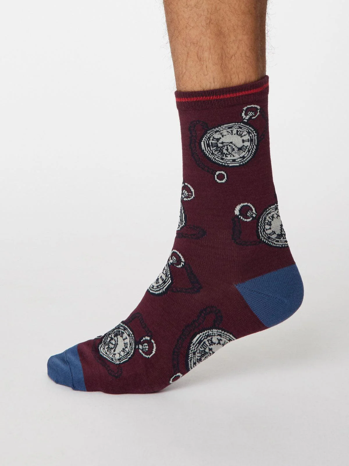 Momento Socks - Wine Red - Flockneti