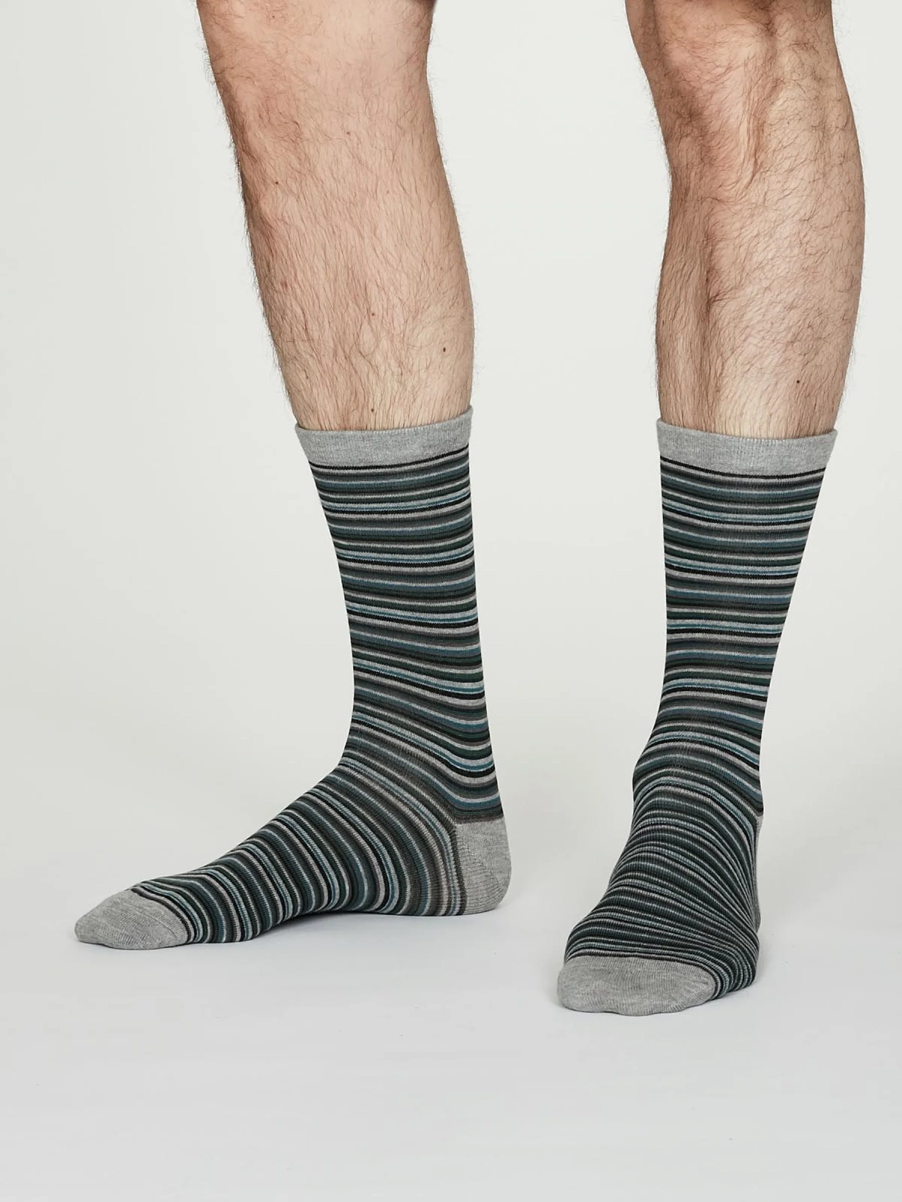 William Socks - Mid Grey Marle - Flockneti