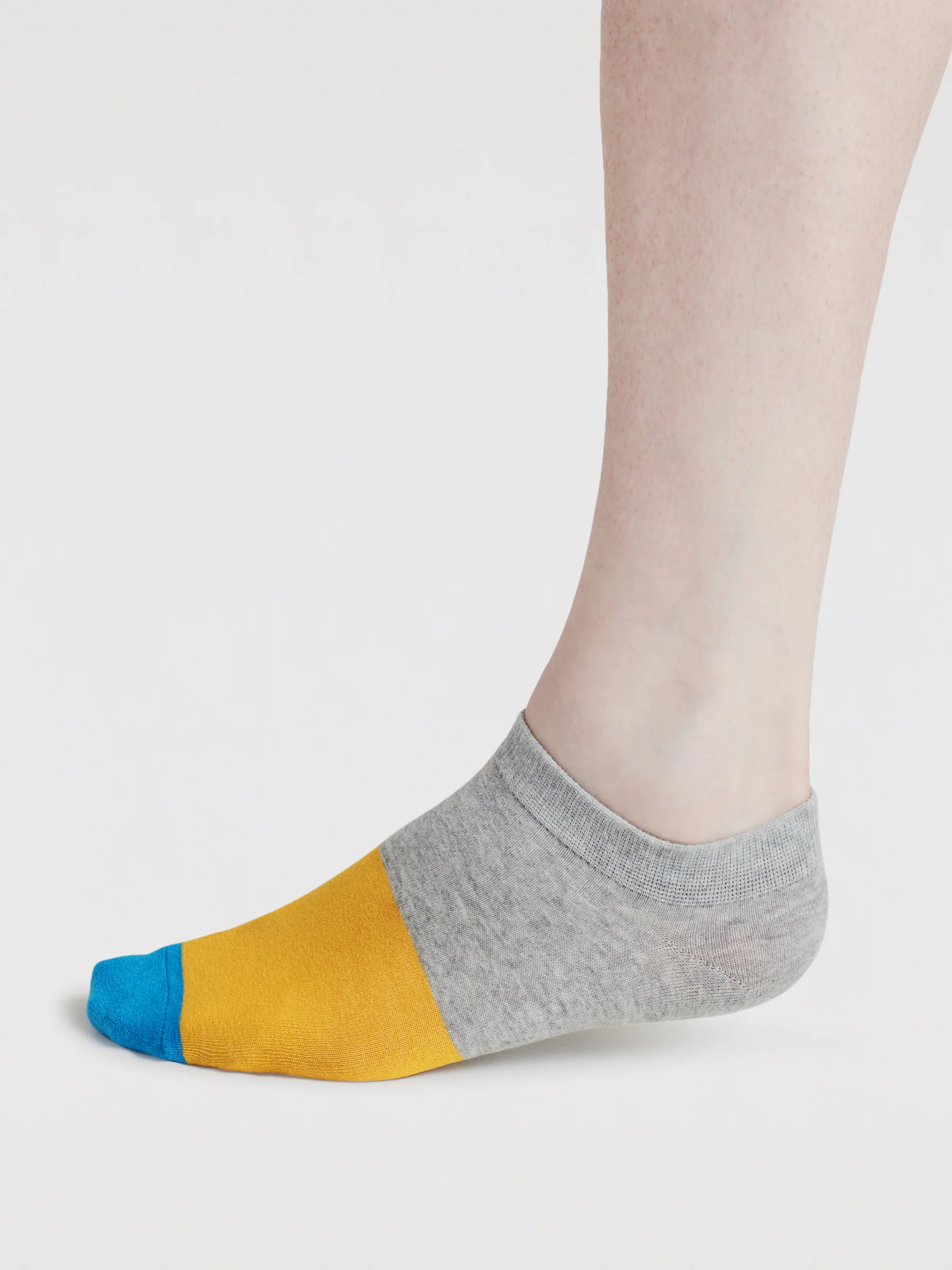 Agot Stripe & Spot Organic Cotton 3 Pack Socks - Multi - Flockneti